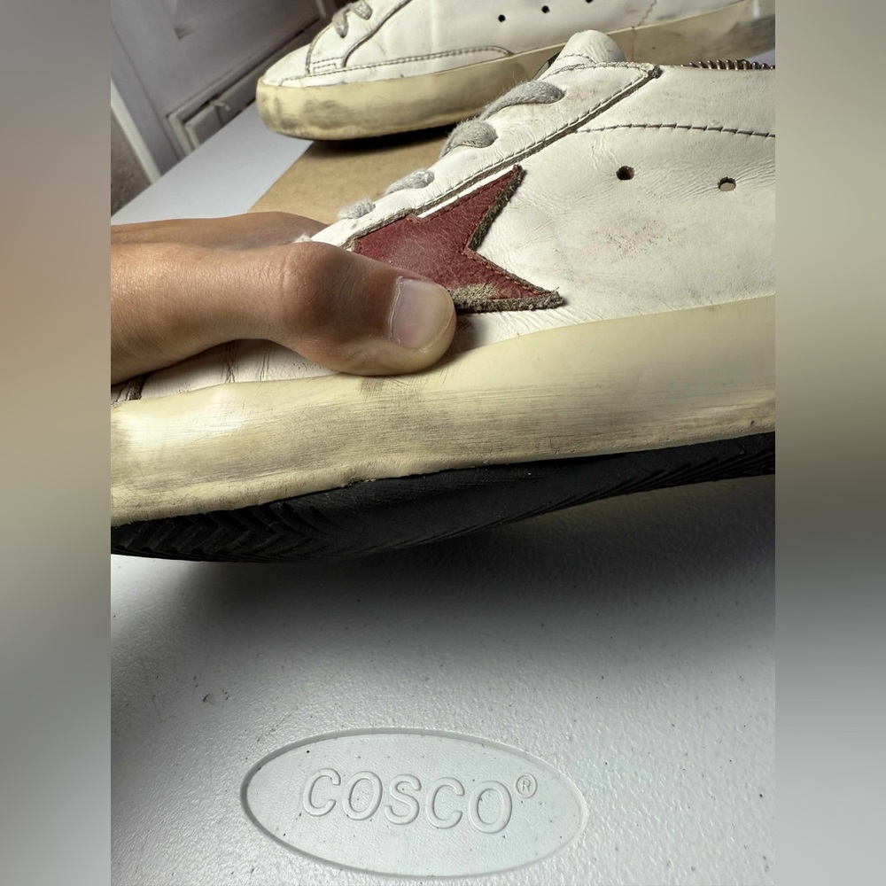 Golden Goose Leather Printed
Sneakers - White Sneakers, Shoes Sz 42 / US 9 - Picture 8 of 16